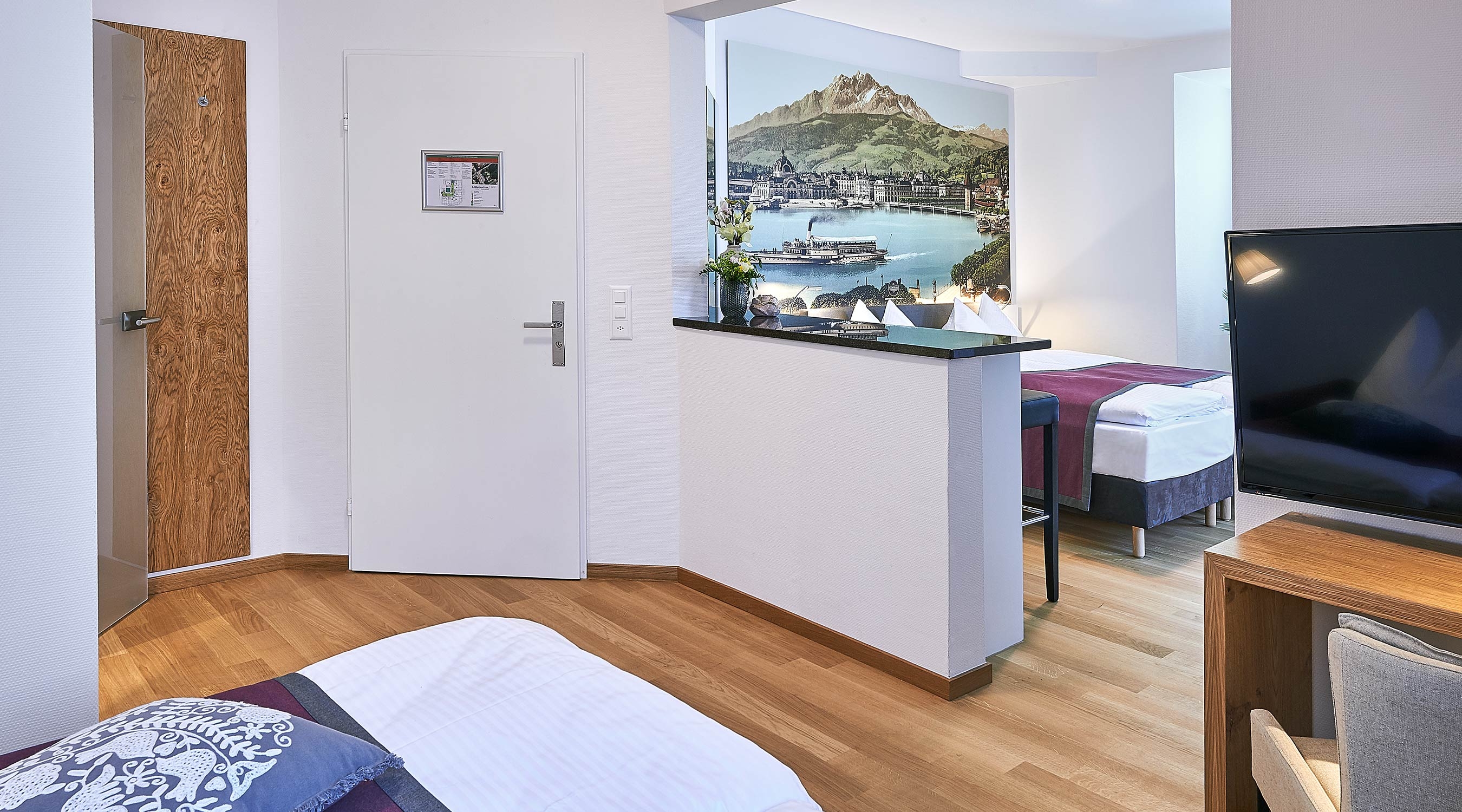 Hotel Central Luzern ZIMMER Family NOBLE 02